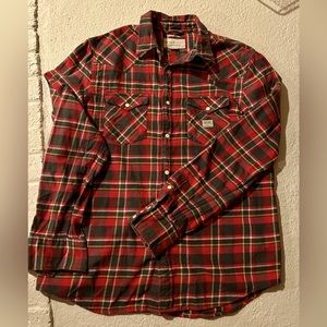 RALPH LAUREN Denim & SupplySnap Front Flannel